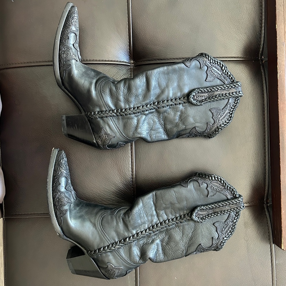 Old Gringo Black cowboy cowgirl country Boots - Picture 7 of 9